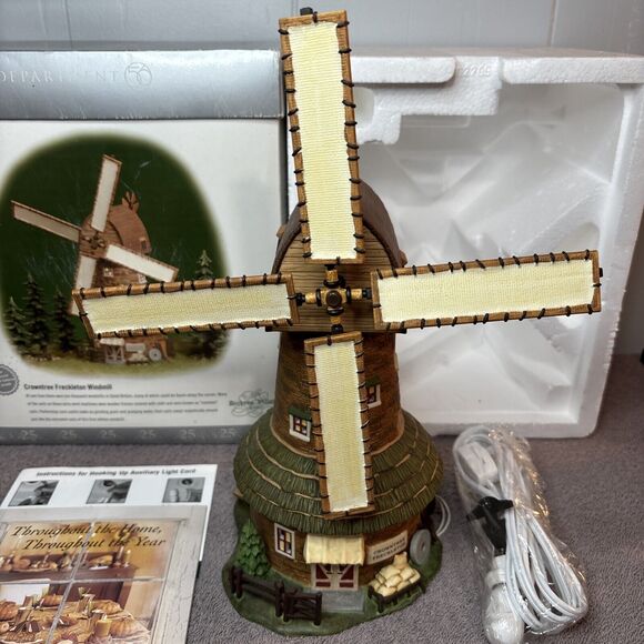 Department Dept 56 Dickens Village 58472 CROWNTREE FRECKLETON WINDMILL 56.58472 - Picture 2 of 12